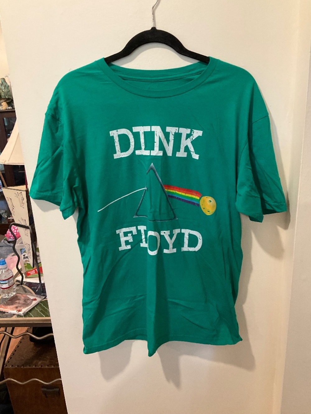 EUC "Dink Floyd" Pickleball Parody T-Shirt Size Large